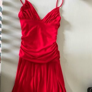 Red dress. Worn once. Size M